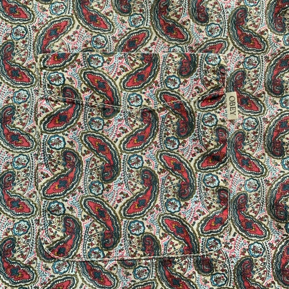 Patterned Obey Shirt - Picture 2 of 3